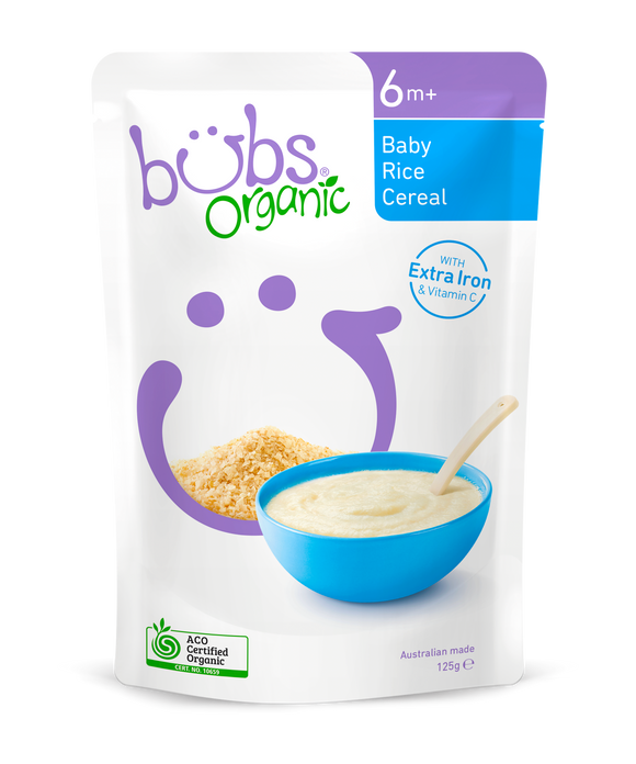 Bubs® 有机婴儿米粉
