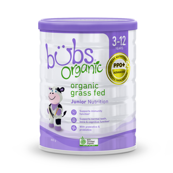 Bubs Organic® Grass Fed Junior Nutrition Drink